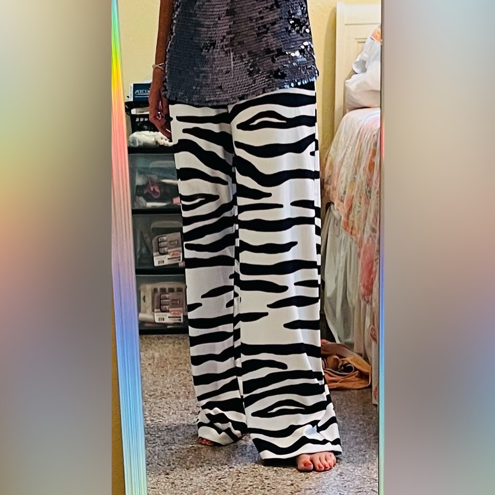 Large Boston Proper Large Palazzo Pants, super fun and sexy